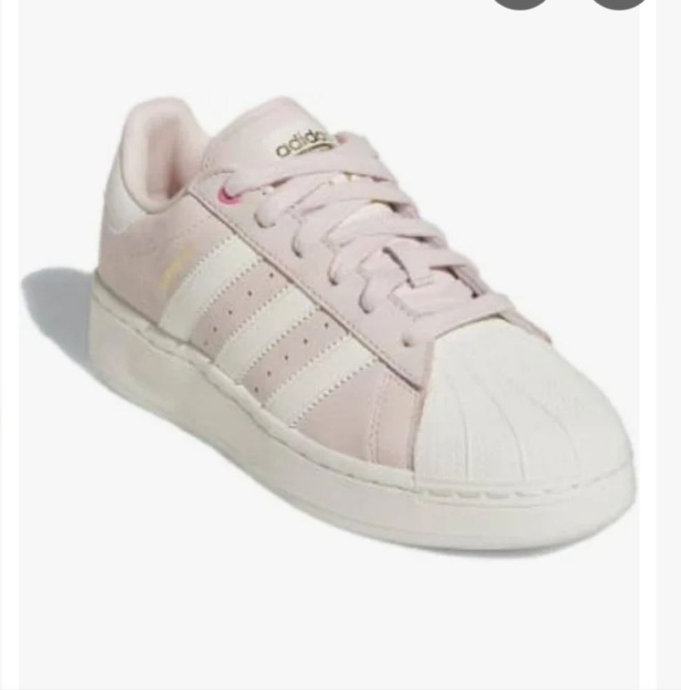 Adidas Superstar Xlg in Pink and White W Sz 8.5